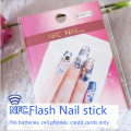 NFC Smart Nail Polish/ NFC Smart Nail Art Stick en uñas